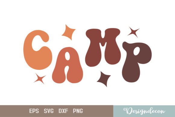 Camp Retro Wavy SVG: A Designer’s Take