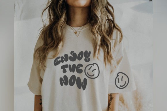 Review: Enjoy the Now Smiley Face Svg Graffiti