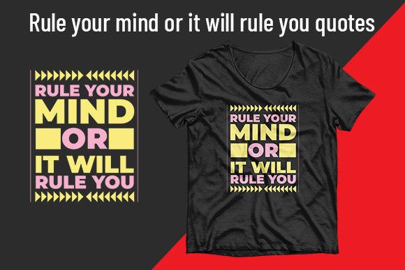 Review: Rule Your Mind Quote for Embroidery