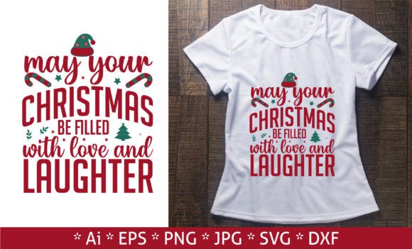 Reviewing May Your Christmas T-Shirt Design for Embroidery