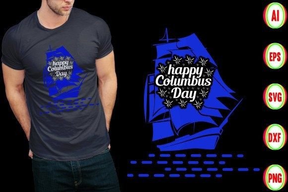 Reviewing the Columbus Day Ship T-shirt Design
