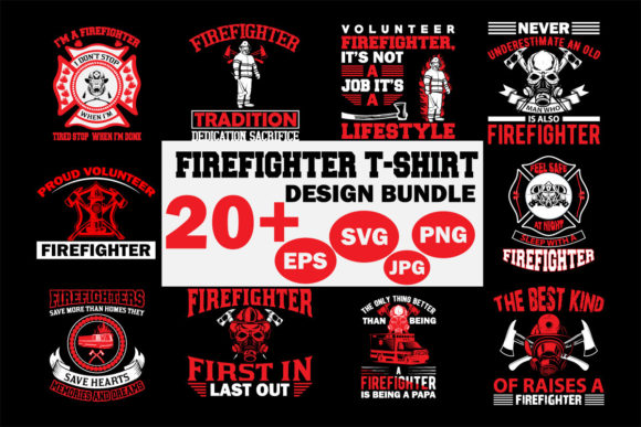 Reviewing the Firefighter T-shirt Design SVG Bundle