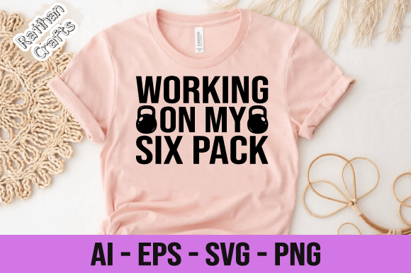 Reviewing Working on My Six Pack Svg for Embroidery