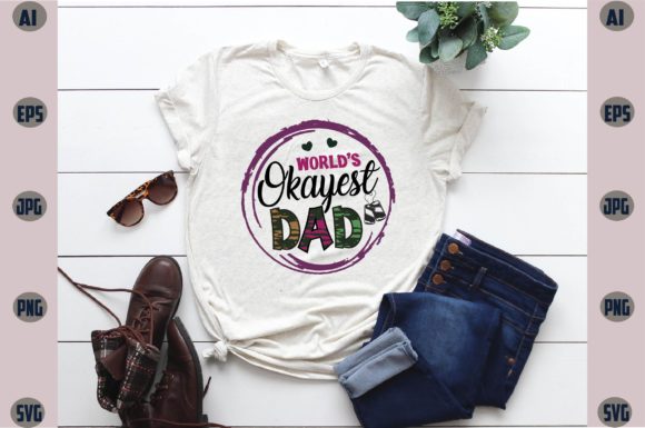 Reviewing World’s Okayest Dad Sublimation for Stitch